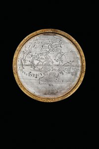 Deux globes terrestres et célestes exceptionnels, soutenus par Hercule et Atlas, Augsbourg
