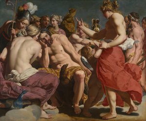 Jupiter réprimandé par Vénus