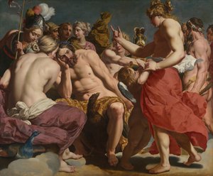 Jupiter réprimandé par Vénus