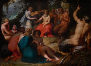 Le Jugement de Midas - Abraham Janssens