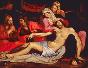 La lamentation du Christ - Abraham Janssens van Nuyssen