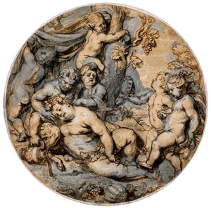 Bacchus endormi, 17ème siècle