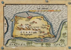 Détail de Zerbi de la Carte des îles méditerranéennes