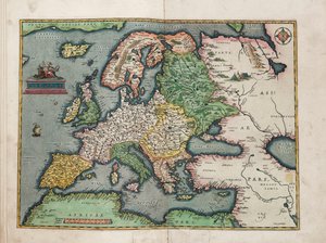 Europae - Abraham Ortelius