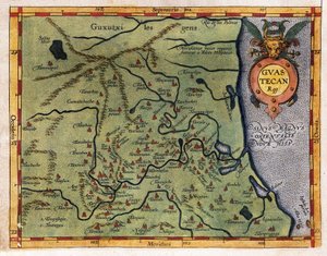 Carte du golfe du Mexique (Guastecan), de l