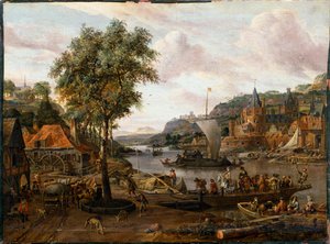 Bateaux à voile, 17ème ou début 18ème siècle
