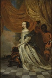 Portrait de Hedvig Eleonora de Holstein-Gottorp, reine de Suède