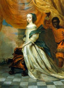 Portrait de Hedvig Eleonora de Holstein-Gottorp