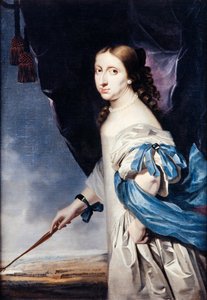 Portrait de la reine Christine de Suède 1626-1689, 1661