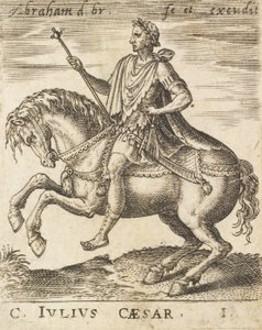 C. Julius Caesar des Douze Césars à cheval - Abraham de Bruyn