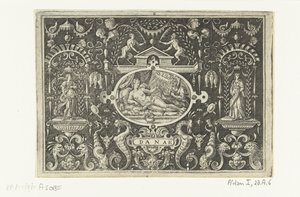 Danaé et Jupiter en pluie de pièces d
