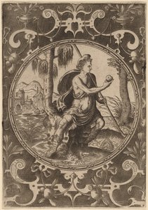 Paris avec la pomme - Abraham de Bruyn