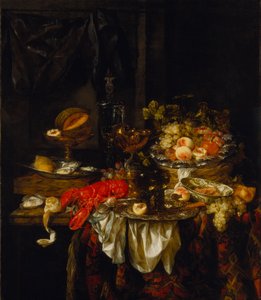 Nature morte de banquet - Abraham van Beyeren
