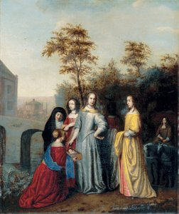 La Découverte de Moïse - Abraham van Dyck