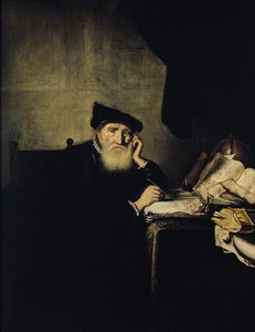 Un philosophe dans son étude