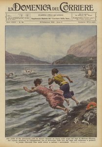 Aux cris de deux jeunes hommes, pris de malaise pendant un bain dans les eaux du lac de Molveno