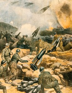 Bombardement des lignes de Carso