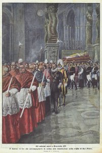 Les derniers honneurs à Benoît XV