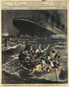Grande-Bretagne, Naufrage du paquebot Titanic