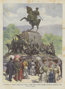 Le monument au prince Amédée, duc d