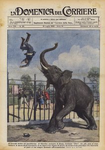 Le deuxième crime du pachyderme - Achille Beltrame