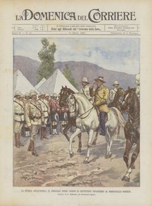 La guerre anglo-boer, le général boer Cronje se rend au maréchal Roberts