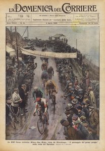 La XIXe course cycliste Milan-San Remo, remportée par Girardengo