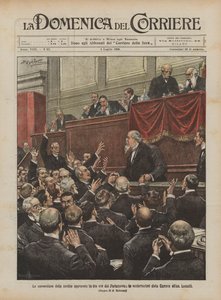La conversion de la rente approuvée en trois heures par le Parlement, les acclamations de la Chambre pour Luzzatti