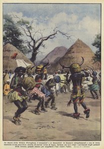 La danse en Guinée portugaise - Achille Beltrame