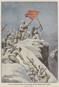 La guerre sur les glaciers