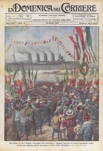 La visite du Roi à Fiume