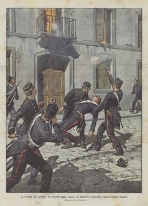 Les victimes du devoir, un épisode de la chasse au brigand Varsalona, près de Termini Imerese - Achille Beltrame