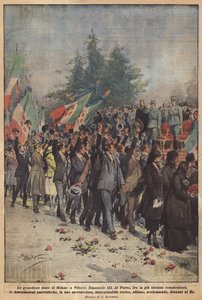 Les grandioses fêtes de Milan pour Victor-Emmanuel III