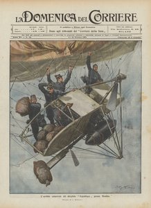 La terrible catastrophe du dirigeable République près de Moulins - Achille Beltrame