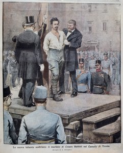 Martyr de Cesare Battisti (1875-1916) 12 juillet