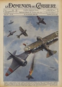 Exploits des aviateurs italiens dans le ciel d