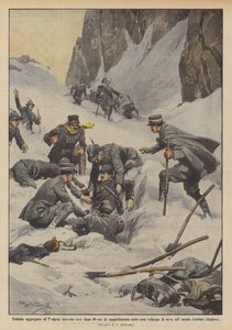 Soldat du 7e alpins retrouvé vivant après 40 heures d