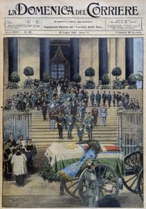 La bénédiction des restes mortels du duc d