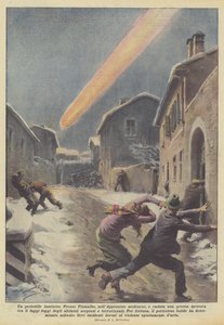Un projectile lumineux