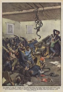 Une pluie de serpents