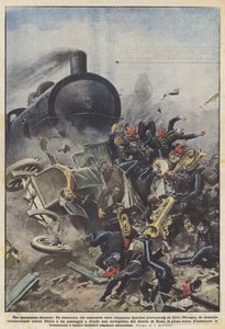 Un désastre effrayant, un camion contenant environ cinquante musiciens venant de Silvi ? - Achille Beltrame