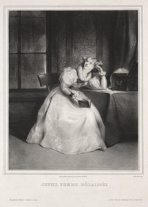 Rêverie - Achille Devéria