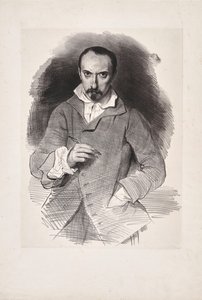 Autoportrait, deuxième quart du 19ème siècle