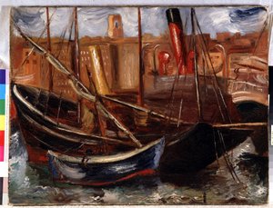 Bateaux dans le Vieux-Port de Marseille