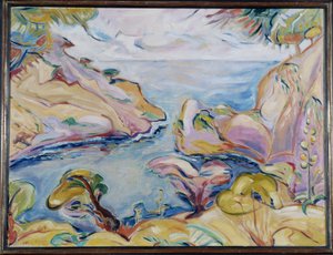 La Calanque de Figuerolles à La Ciotat Achille-Emile Othon Friesz 1907