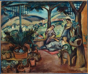 Femmes sur la terrasse - Achille Emile Othon Friesz