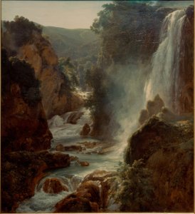 La cascade de Tivoli - Achille Etna Michallon