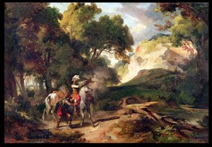 Henri IV (1553-1610) et le capitaine Michau - Achille Etna Michallon