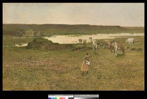 Pâturage dans la vallée, 1906