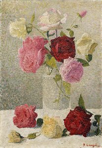 Roses dans un vase